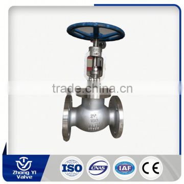 Manual Operated Casting stainless steel 1/2 inch wcb globe valve from factory