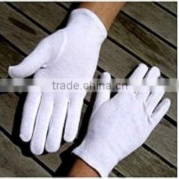 100%White Cotton ceremonial/Military gloves