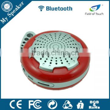 S307 red color cheap price portable bluetooth with hook