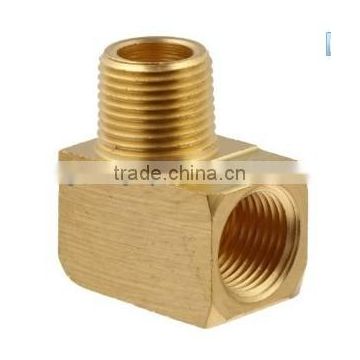 NPTF Female x NPTF Male 90 degree Street Elbow Brass Pipe and Welding Fitting