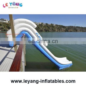 Water Toys Inflatable Yacht Slide On The Sea , The Inflatable Sea Slide