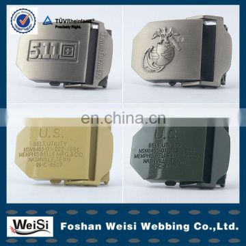 Cheap Custom Belt Buckle For Canvas Belts With Embossing Logo