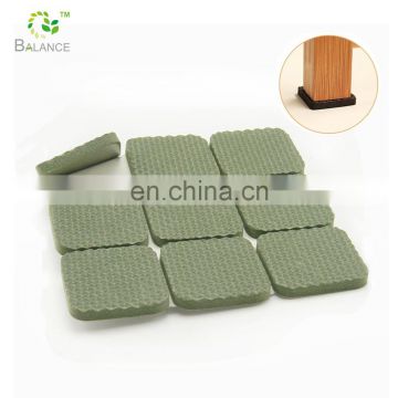 Adhesive eva foam pads, floor protectors for furniture legs made of EVA/ Felt