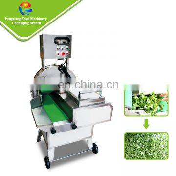 Stainless Steel Automatic Large Capacity Vegetable Parsley Gumbo Eggplant Cutting Machine Vegetable Cutting Machine