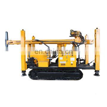 full-hydraulic crawler mounted dth surface air track drill rig