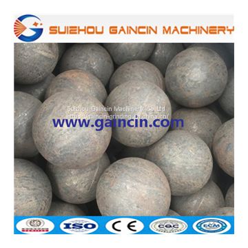 steel forged rolled balls, grinding media steel balls for mining mill, grinding media steel balls