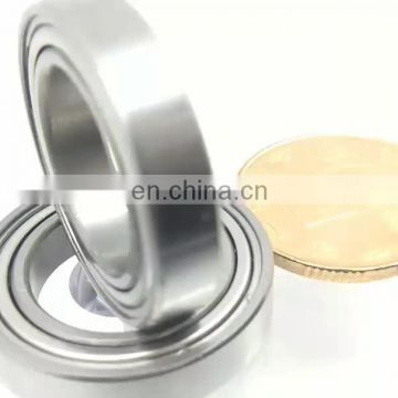 ISO9001:2015 bearing manufacturer nylon ball bearing wheel 15x24x5mm S6802ZZ 6802ZZ small ball bearing wheel