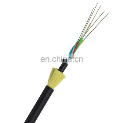 Manufactory span self supporting  24 core fiber optic cable adss optical fiber cable price list