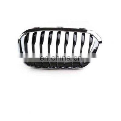 Grille half Chrome For Bmw F20/f21 2011-2019 Lci L 51137371685 R 51137371686 Grilles Guard Chrome Front Grille Automobile Mesh