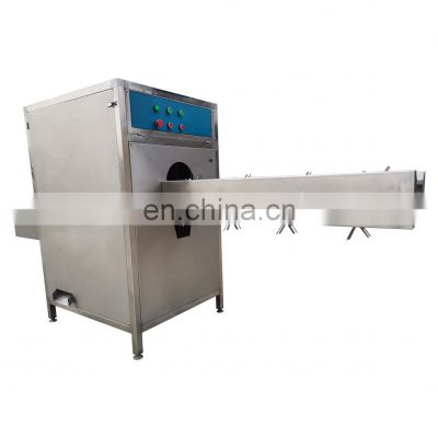 Automatic stainless steel onion skin peeling machine/Onion root cutter for sale