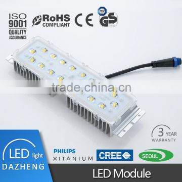 extrusion aluminum 70*140 lens led street light module 30w without driver