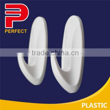 strong hold self adhesive round plastic wall hook