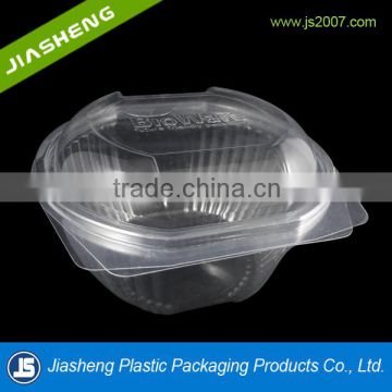 clear plastic salad bowl with lids