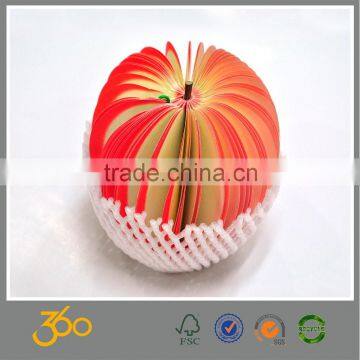 corporate promotional gift items fruit shaped sticky note pad