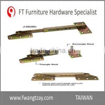 Taiwan Hardware Wholesale Industrial Furniture Adjustable Angle Extension Door Desk Table Bed Sofa Metal Ratchet Angle Hinge