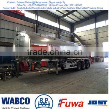 Hot sale oil tank trailer 40000 liter, semi trailer fuel tanker manufacturers