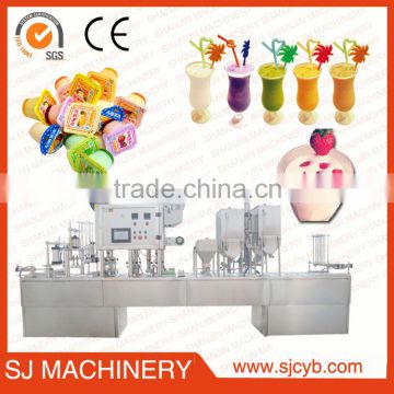 latest designed jelly cup filling sealing machine with good quality