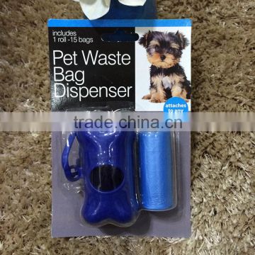 plastic dog waste bag dispenser and scented refills                        
                                                Quality Choice