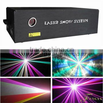 Hot sales 8w rgb full color stage laser show