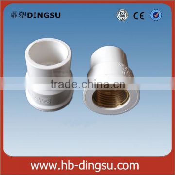 PVC Pipe Fitting Threaded Female Socket/Coupling with Copper