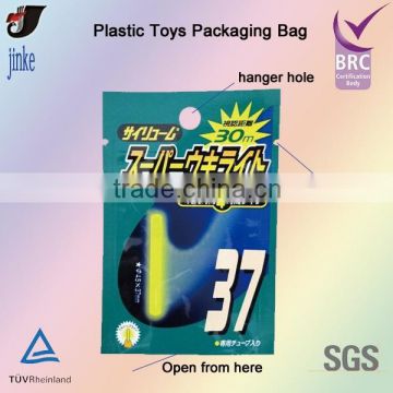 Custom Printed Plastic Toy Packaging Bag