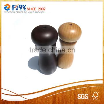 Painted/ Natural Wood Pepper Mill Wholesale