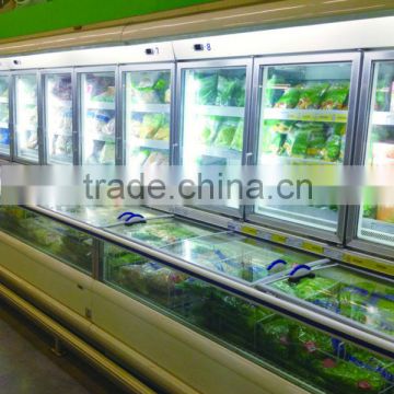 supermarket combi-freezer for frozen food