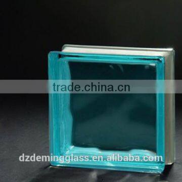 2014 the newest Inner blue Glass Bricks China supplier in low price and solid structure