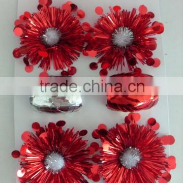 2015 New Designs Plastic Fancy Bows and Ribbon Egg Package