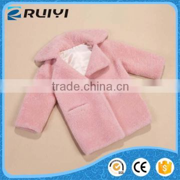wholesale clothes baby kids clothing man-made fur winter coats