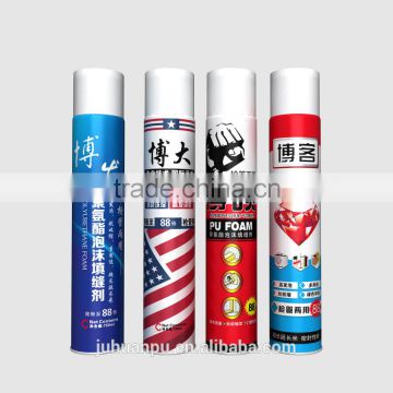 JUHUAN with free samples pu foam single component adhesive