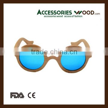 2016 Cheap Bamboo Sunglasses Natural Wood Sunglasses with Fashion Model for Unisex