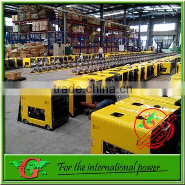 Small diesel generator 6kva silent type generator 60Hz 240v power generator set