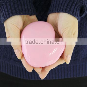 Rechargeable battery powered portable heater hand warmer