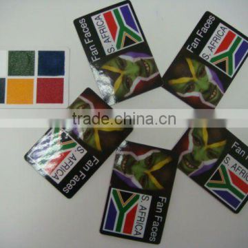 Professional Charming Face Painting Cards Supplies
