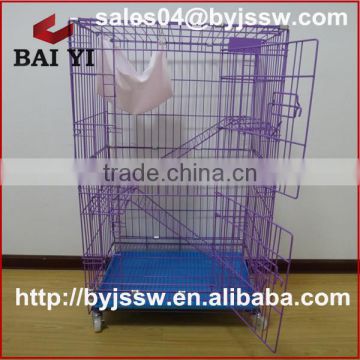 China Factory Direct Supply Cat Cage With Wheels
