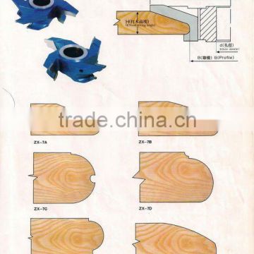Woodworking Profile Cutter/ Tungsten Steel Profile Cutter