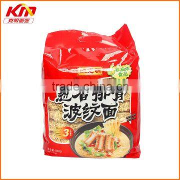 Delicious quick cooking scallion rib flavor bulk ramen noodles
