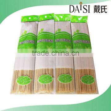 round bamboo sticks BBQ skewer bamboo chopsticks