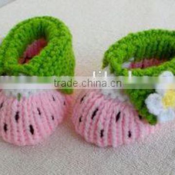 warmly fashion leather baby shoes