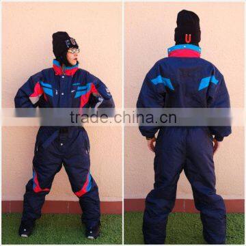 2014 fashion vintage ski jumpsuit for men and women