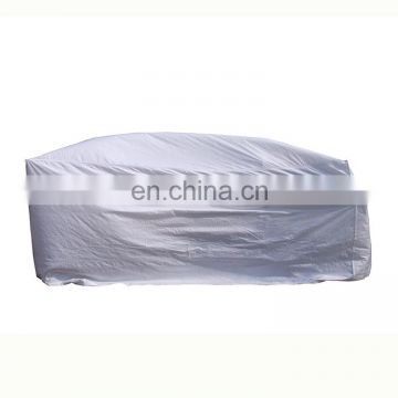 6Mil Drawstring White Waterproof Roll Off Container Liners