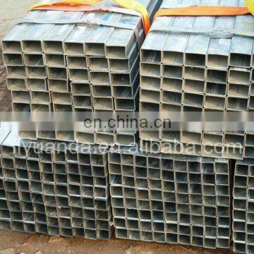 Square and rectangular steel pipes/galvanized rectangular steel tube