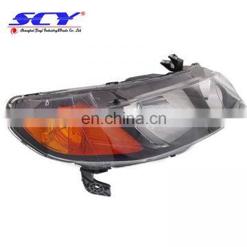 Auto Head Lamp Assembly Suitable for Honda Civic 33101SNAA02 HO2521110 HO2503125 20673301 1591098