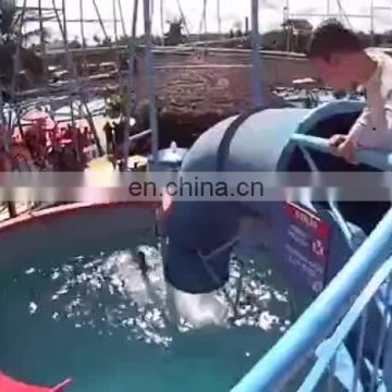 Spiral Fiberglass Water Slide for Sale Hotel Swimming Pool