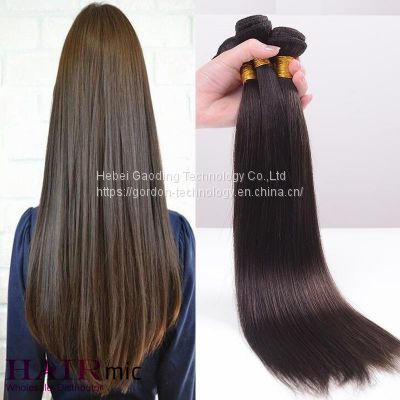 Wholesaler of Dark Brown Long Straight Human Hair Bundle