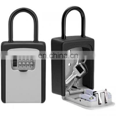 TOP quality key box code and key wall mounted key safe box outdoor password magnet key box