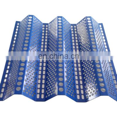 1 mm thickness galvanized perforated wind dust fence