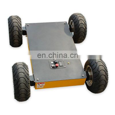 Customized color secondary development AVT-W9 wheeled robot chassis outdoor food delivery robot with advantage in speed
