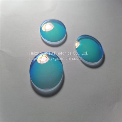High quality quartz sapphire bk7 k9 optical glass lens meniscus lens